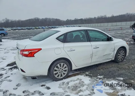 2018 Nissan Sentra S из США, поврежденный, VIN 3N1AB7AP0JY303633